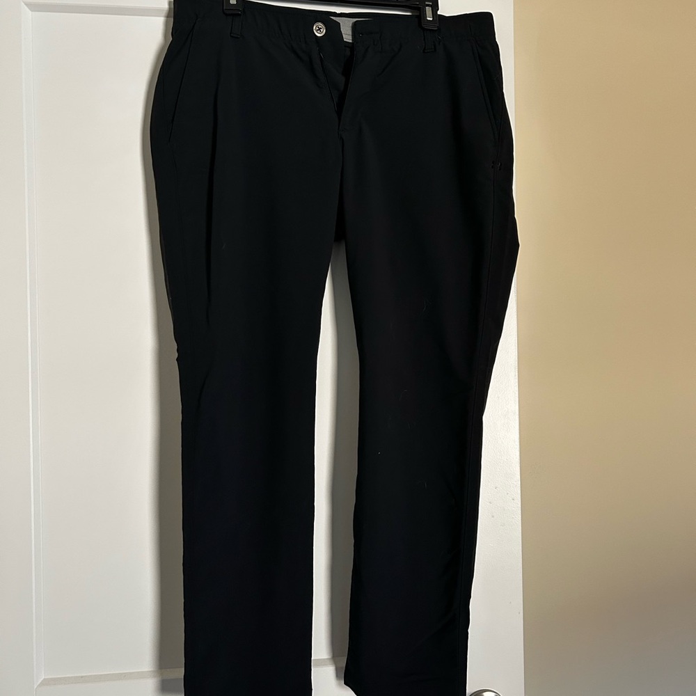 Under Armour Men's Sleek Black Dress Pants